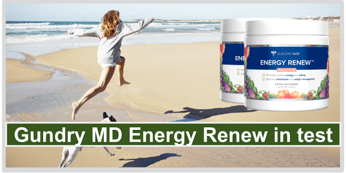 Gundry MD Energy Renew in test