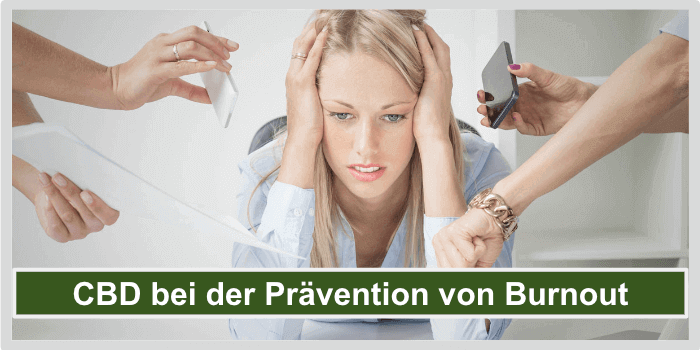 CBD bei der Praevention von Burnout Titelbild