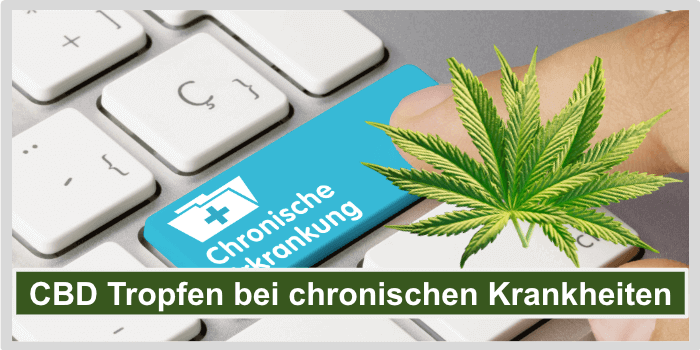 Einsatzmoeglichkeiten CBD Tropfen bei chronischen Krankheiten Titelbild