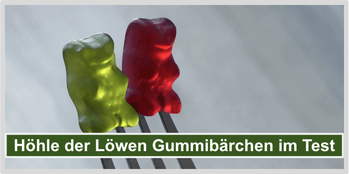 Hoehle der Loewen Gummibaerchen Titelbild